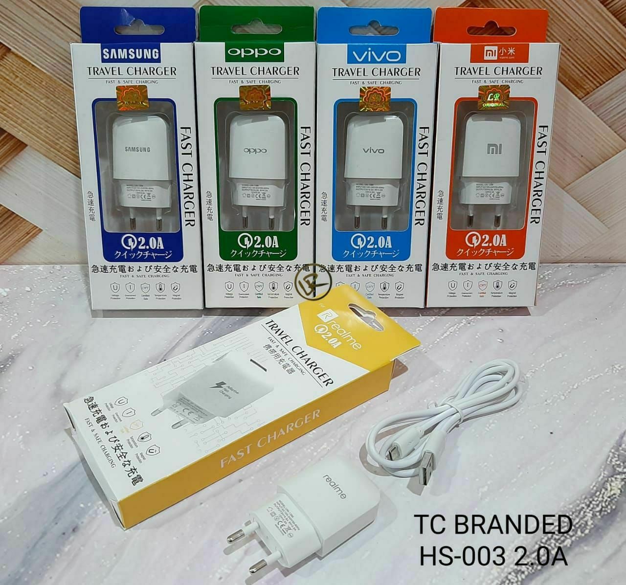 TRAVEL CHARGER BRAND BATOK DELL HS 003 LR